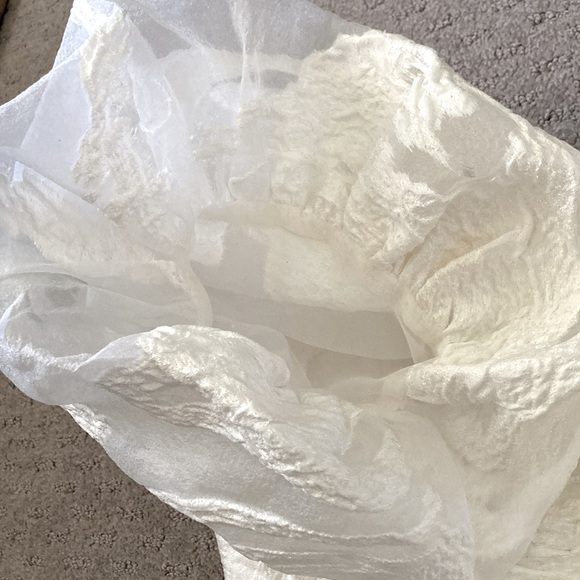 PREA JAMES BRIDAL Anja burnout organza bodice, 10. - Picture 7 of 16
